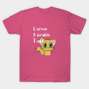 Curious, Adorable, Timid Cat Personality T-Shirt